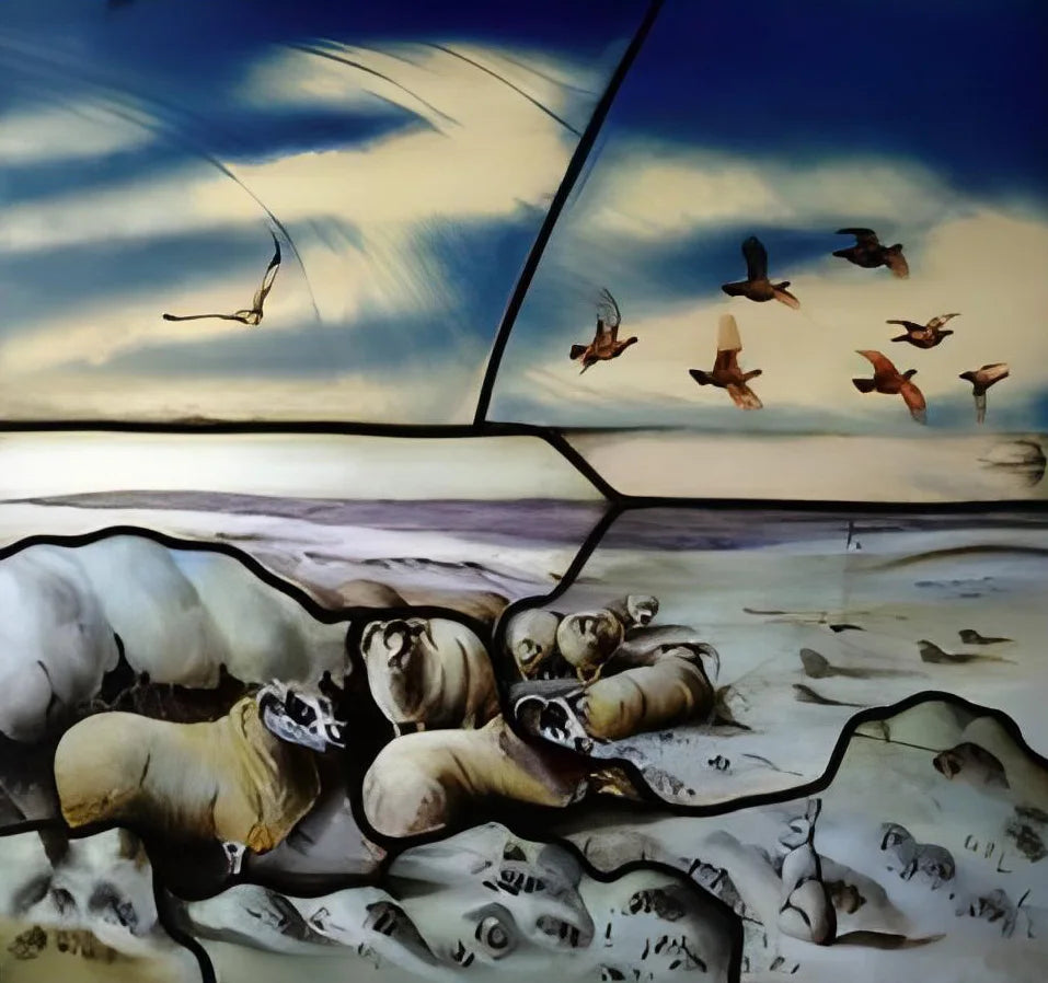 Stained Glass Window Film Frosted Glass Sticker,Custom made to fit any Window Size or Shape,Kitchen Bathroom Door Home Decor