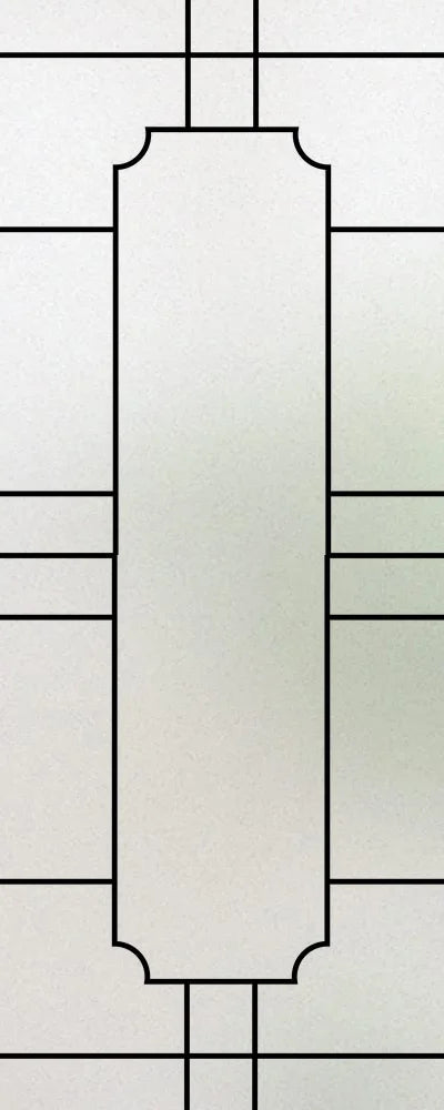 Custom Size Stained Glass Window Film,Frosted Privacy, Static Cling, Door Sticker,Kitchen, Bathroom, Home Decor