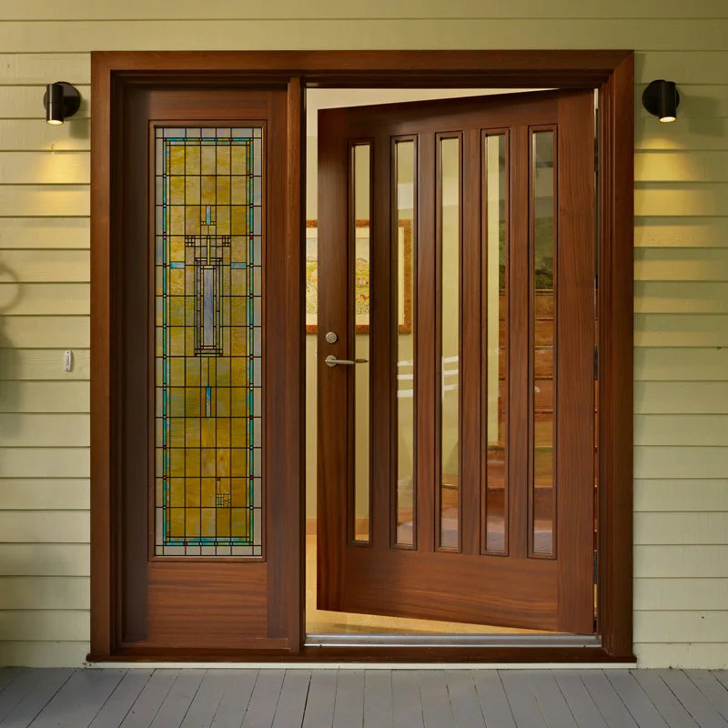 Frosted Stained Glass Window Film, Church Static Cling,Privacy Retro Door Sticker,Kitchen, Office, Home Decor, Customized