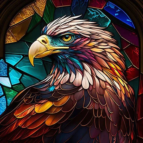 Stained Glass Window Film,Frosted Static Cling,Custom made to fit Window Size or Shape,Kitchen Bathroom Door Decor Peacock birds