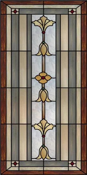 Frosted Stained Glass Window Film, Customized Privacy, Static Cling,Church Style, Door Sticker, Office, Bathroom Home Decor