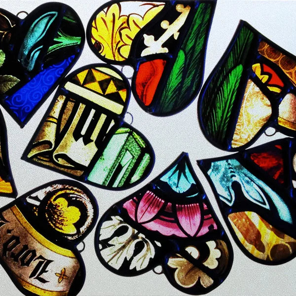 Frosted Stained Glass Window Film, Leaf Tree Static Cling Sticker,Home Decor Foil Treatment, Customized Art Design