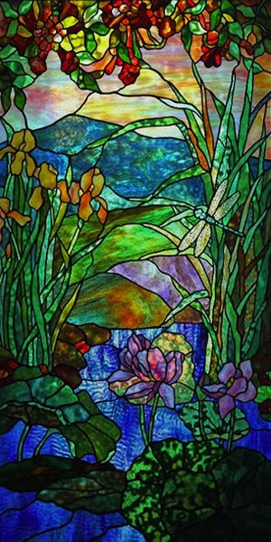 Frosted Stained Glass Window Film, Church Static Cling,Door Sticker,Print SunFlower,Tree,Fruit,Birds,Home Decor, Customized