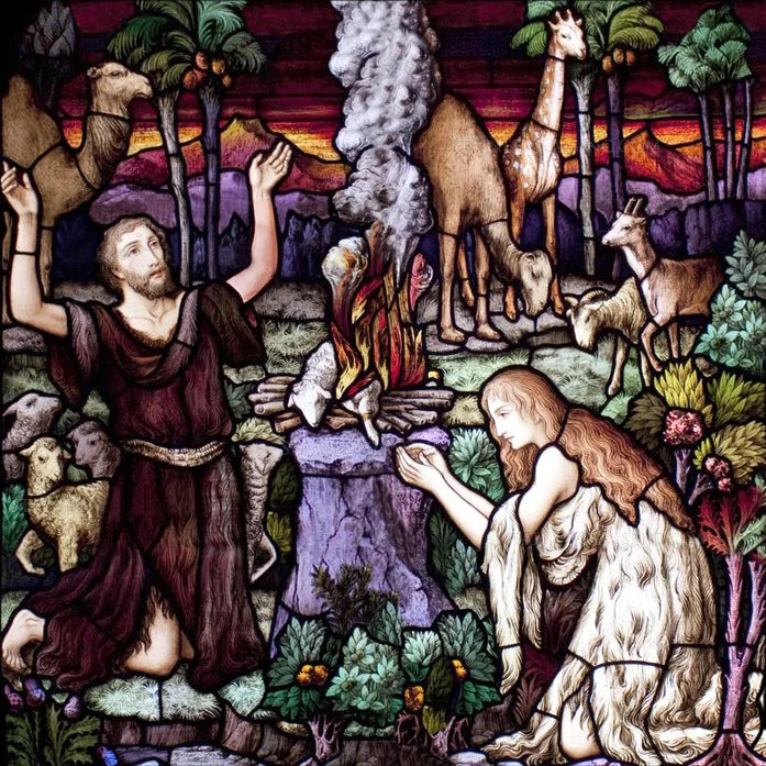 Custom Frosted Stained Glass Window Film,Static Cling Reusable,Jesus Christ Angels Virgin Mary Picture Decor Window Treatment