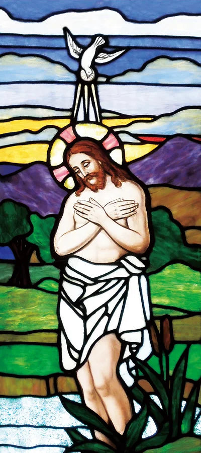 Custom size Window Stained Glass film Door sticker Christian Pictures Wall Stickers Glass decor church Jesus Poster