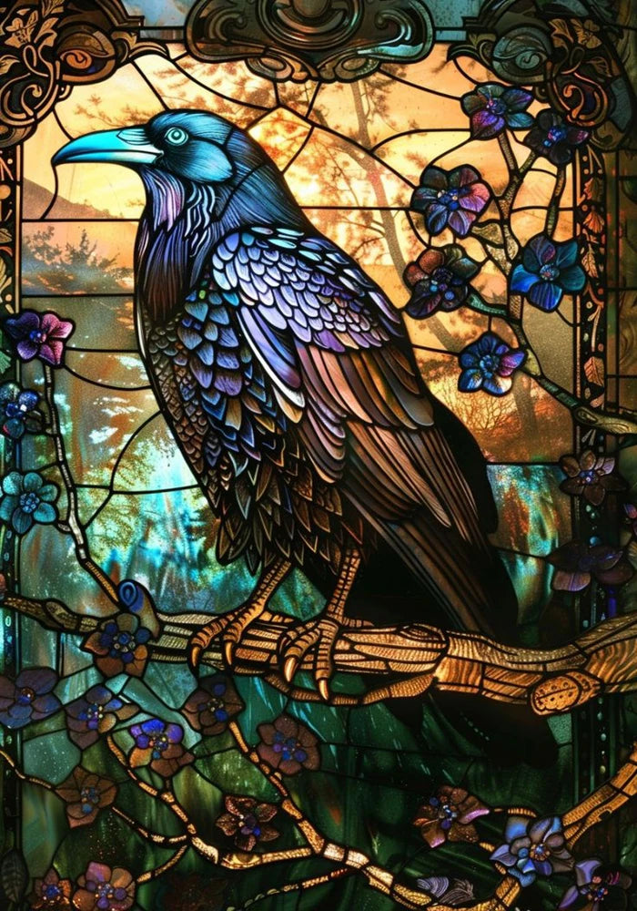Customized Stained Glass Film Window Films,Static Cling Frosted Privacy Bird Eagle,Bathroom Kitchen Door Sticker