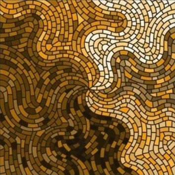 European Church Mosaic Stained Glass Films,Window Stickers Static Cling,Sun, Mosaic, Custom made to fit any Window Size or Shape