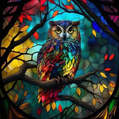 Stained Glass Window Film,Frosted Static Cling,Custom made to fit Window Size or Shape,Kitchen Bathroom Door Decor Peacock birds