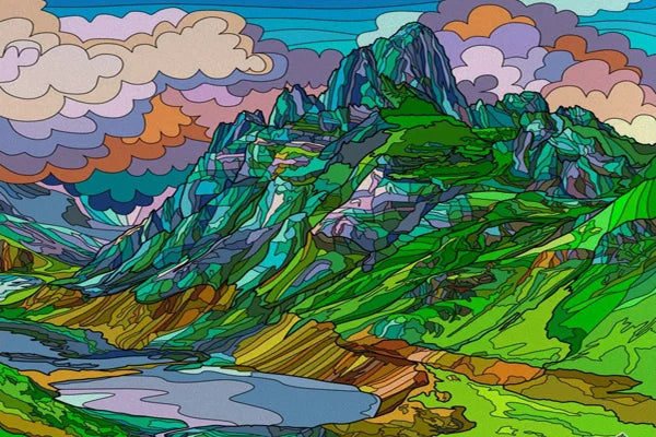 Custom Size Stained Glass Window Film, Transom Frosted Glass Sticker, Kitchen Room Door, Bathroom, Home Decor