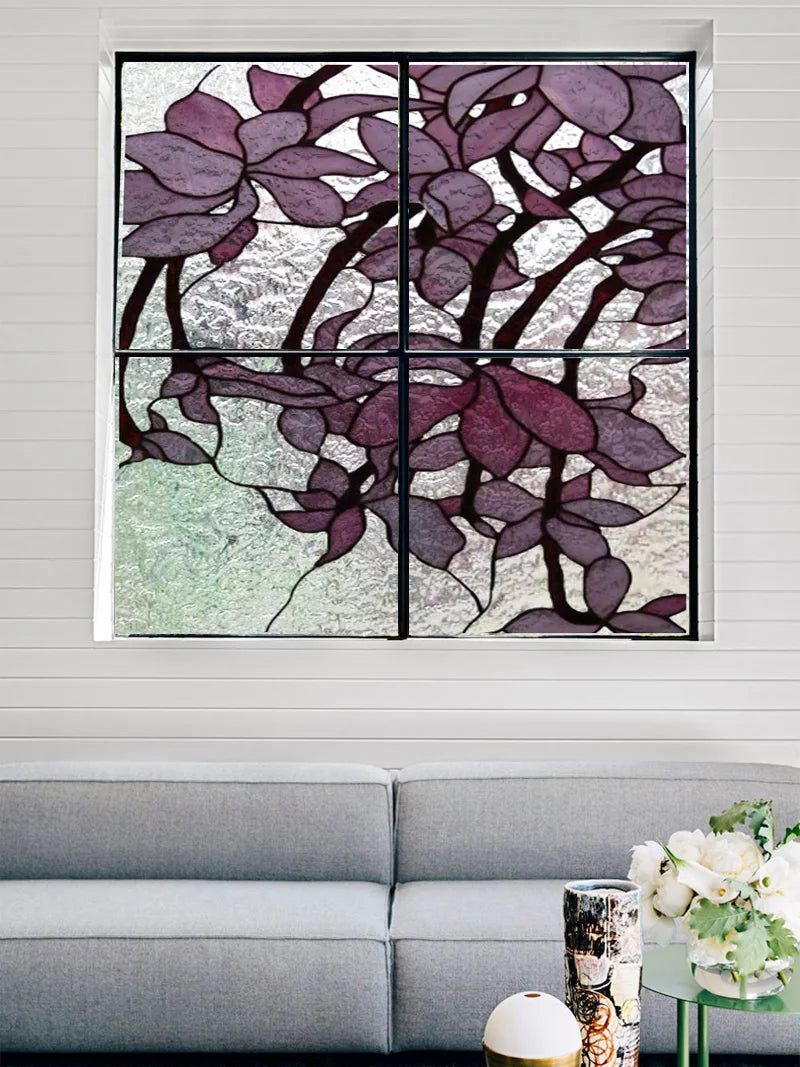 Window Film Frosted Stained Glass Films,European Static Cling Privacy Films,Door Sticker,Kitchen Office Home Decor Customized