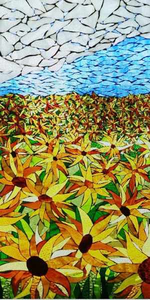 Frosted Stained Glass Window Film, Church Static Cling,Door Sticker,Print SunFlower,Tree,Fruit,Birds,Home Decor, Customized