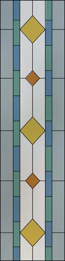 Frosted Stained Glass Window Film, Church Static Cling,Privacy Retro Door Sticker,Kitchen, Office, Home Decor, Customized