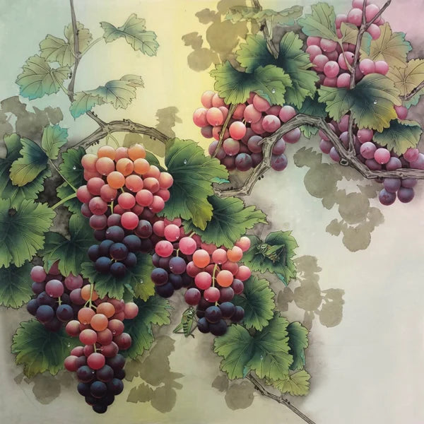 Custom size Glass Films,Frosted Decorative Window Film Grapes Design Static Cling Stained Glass Sticker,Custom fit Size or Shape