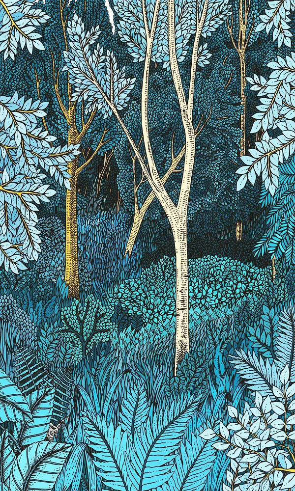 Customized Size No Glue Static Cling Frosted Stained Glass Window Films for Bathroom Door Home Decor Print Mosaic Night Moon