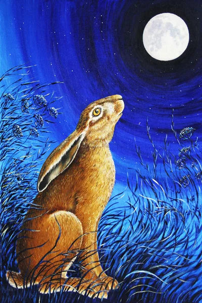 Custom Size Stained Glass Window Film Animal Pattern Rabbit Crow  Bird Fox For Rectangular Shape Glass Office Home Decor