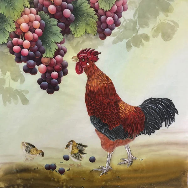 Custom size Glass Films,Frosted Decorative Window Film Grapes Design Static Cling Stained Glass Sticker,Custom fit Size or Shape