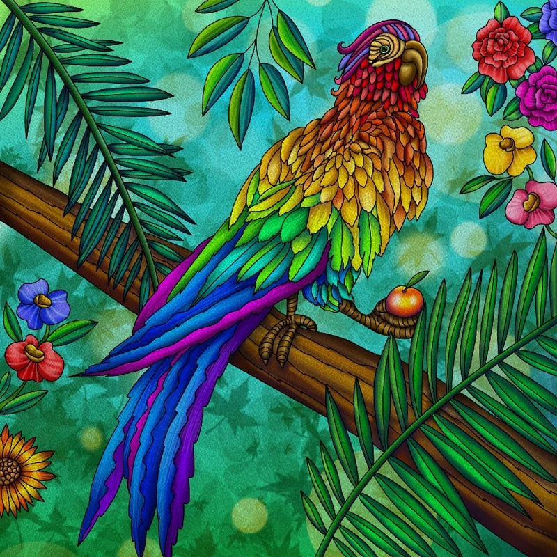 Window Film Frosted Stained Glass Films Static Cling Privacy Door Sticker Kitchen Office Home Decor Birds Peacock Customized