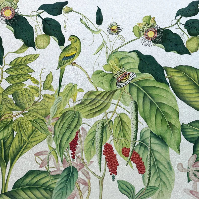 Window Film Frosted Stained Glass Films Customized Art Deco Design Leaves Static Cling Sticker,Home Decor Foil Window Treatment