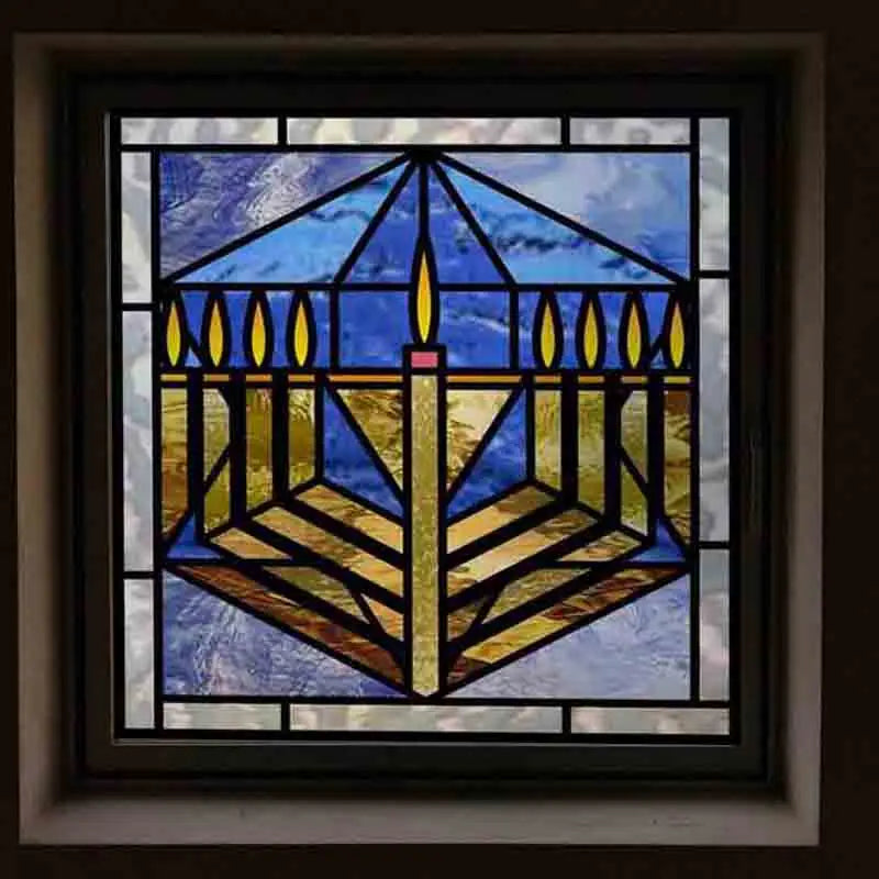 Custom Frosted Stained Glass Window Film,Sataic Cling Window Films,Retro Church Cross Dove Decor Foil Stickers Window Treatment