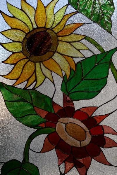 Window Film Frosted Stained Glass Films,European Static Cling Privacy Films,Door Sticker,Kitchen Office Home Decor Customized