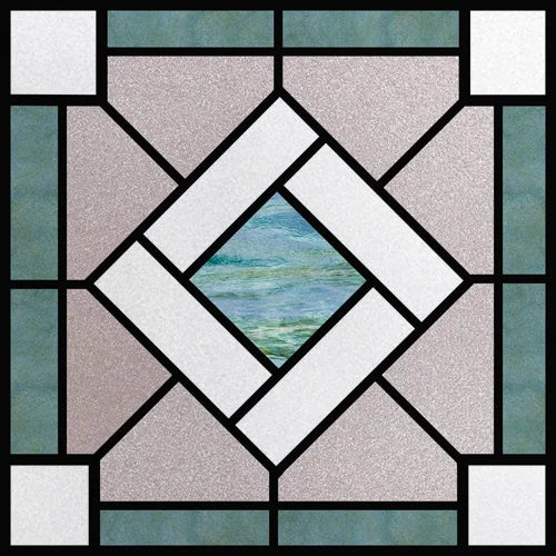 Window Film Frosted Stained Glass Films,Customized Art Deco Design Flower Static Cling Sticker,Home Decor Foil Window Treatment