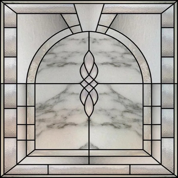 Custom size Window Film Stained Glass Films Square Window Sticker Retro Privacy Frosted Static Cling Home Decor  for Glass Door