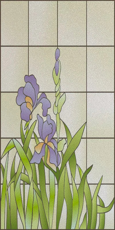 Custom Stained Glass Window Films,Frosted sticker,Privacy Static Cling Flower Fruit Trees For Bathroom Sliding door Home Office