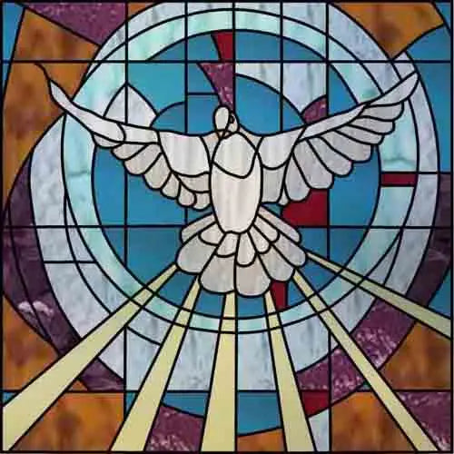 Custom Frosted Stained Glass Window Film,Sataic Cling Window Films,Retro Church Cross Dove Decor Foil Stickers Window Treatment