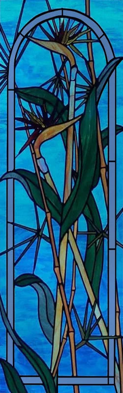 Custom Size Window Film, Stained Glass Films, Frosted Privacy, Retro Church Style, Colorful Door Sticker, Shower, Bathroom