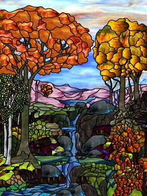 Window Film Frosted Stained Glass Films,Customized Privacy Static Cling,Retro Colorful Stickers For Shower Bathroom Skylight