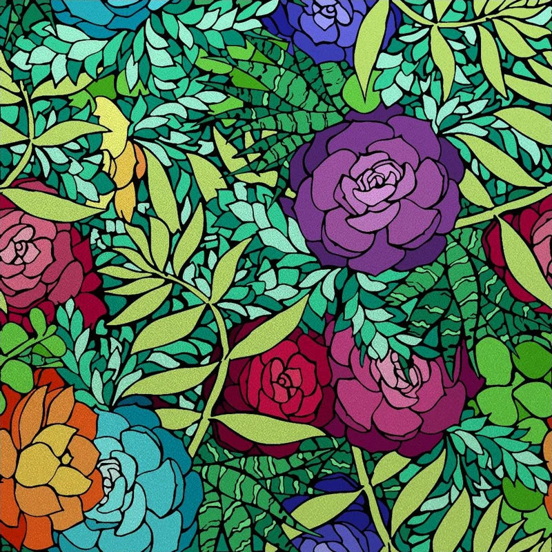 Window Film Frosted Stained Glass Films Customized Art Deco Design Leaves Static Cling Sticker,Home Decor Foil Window Treatment