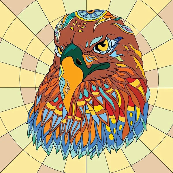 Stained Glass Window Film, Custom Size, Static Cling, Frosted,Cat, Bird, Rabbit Print, Door, Home Decor