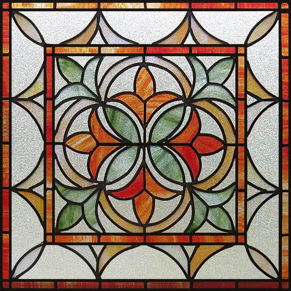 Window Film Stained Glass Films,Customized Art Deco Design,Birds Static Cling Sticker,Home Decor Foil,Window Treatment