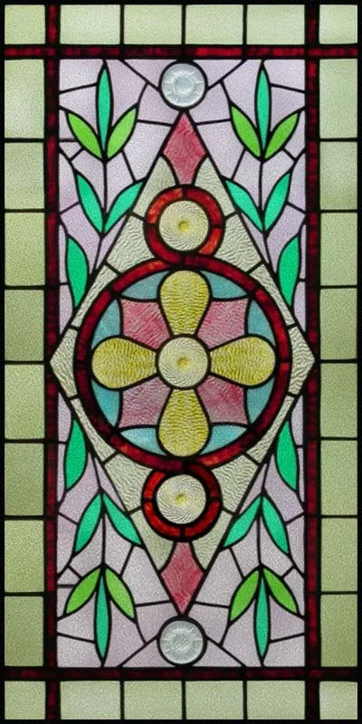 Window Film Frosted Stained Glass Films Church Static Cling Privacy Films Door Sticker Kitchen Office Home Decor Customized