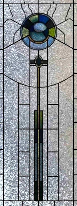 Stained Glass Film American Retro European Electrostatic Frosted Glass Sticker Window Film Window Sticker Stained Glass