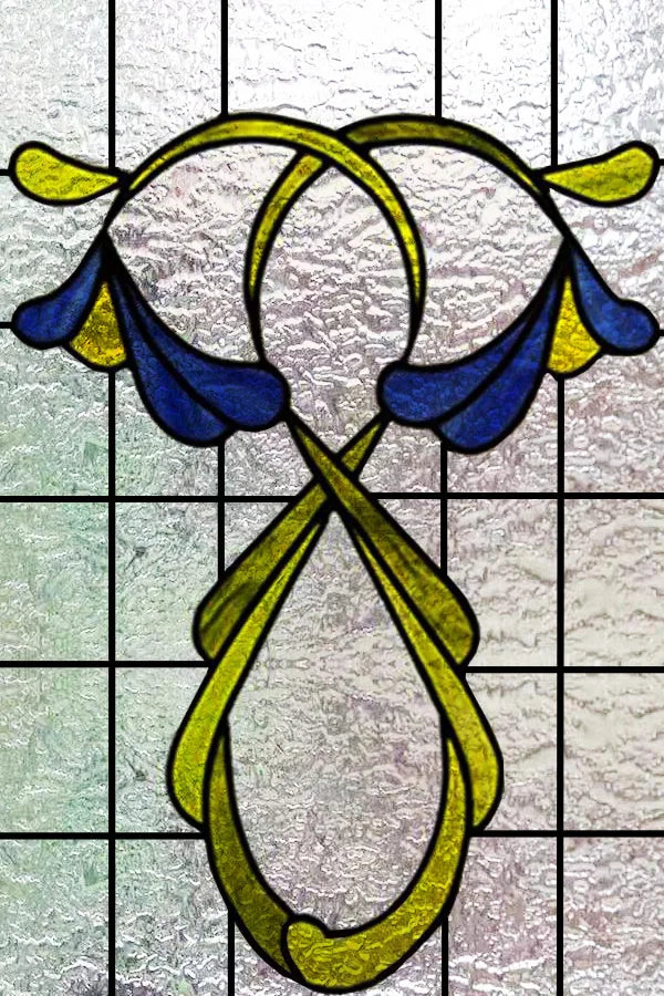 Custom Size 3D Matte Window Film, Stained Glass, Decorative UV Window Sticker, Privacy Frosted Static Cling, Decor for Glass