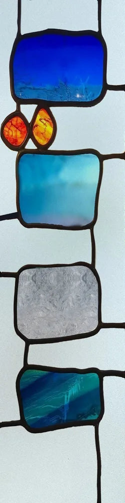 Frosted Stained Glass Window Film, Church Static Cling,Privacy Retro Door Sticker,Kitchen, Office, Home Decor, Customized