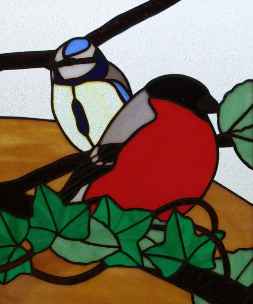 Custom size Glass Films Stained Glass Stickers Static Cling Frosted Privacy PVC Print Flower,Cat,Fish For Window Door Home Decor