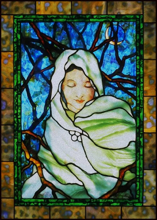 Customized Size No Glue Static Cling Frosted Stained Glass Film Window Films Sticker for Bathroom Door Home Decor People Girls