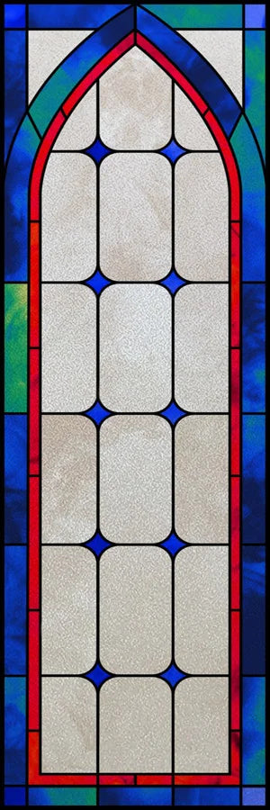 Frosted Stained Glass Window Film, Customized  Static Cling,,Privacy, European Style ,For Office, Bathroom Home Decor