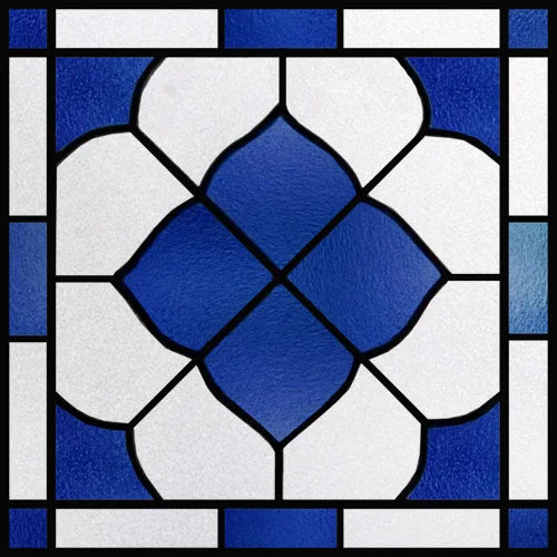 Window Film Frosted Stained Glass Films,Customized Art Deco Design Flower Static Cling Sticker,Home Decor Foil Window Treatment