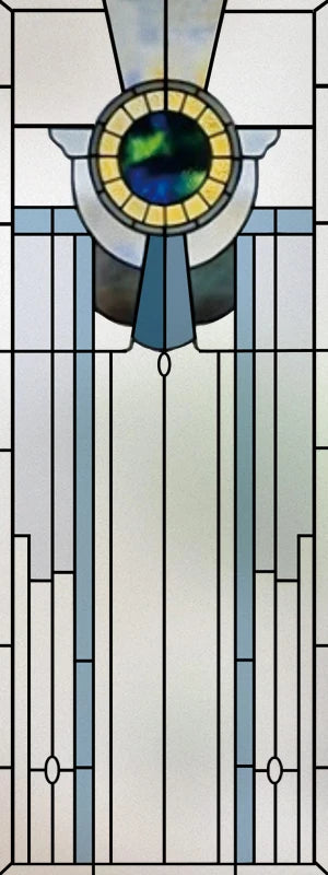 Stained Glass Film American Retro European Electrostatic Frosted Glass Sticker Window Film Window Sticker Stained Glass