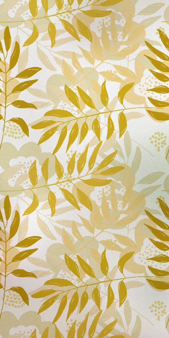 Stained Glass Film, Opaque Sticker,Frosted Static Cing ,Tropical Leaves, Seamless Pattern,Home Decor, Privacy, Custom Size