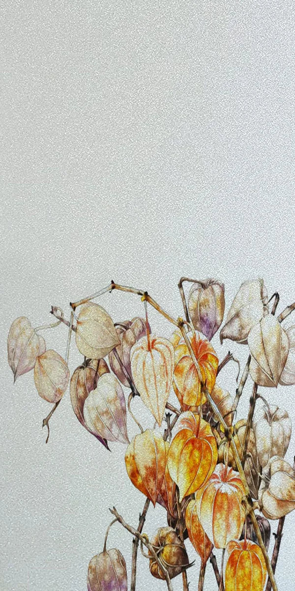 Frosted Stained Glass Window Film, Static Cling, Privacy Films, Flower Door Sticker, Kitchen, Office, Home Decor, Customized