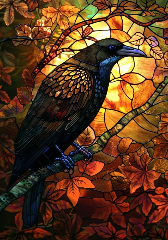 Customized Stained Glass Film Window Films,Static Cling Frosted Privacy Bird Eagle,Bathroom Kitchen Door Sticker