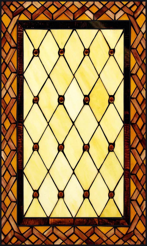 Window Film Victorian Stained Glass Films Customized  Church-style Static Cling Sticker Kitchen Bathroom Substitute for Home
