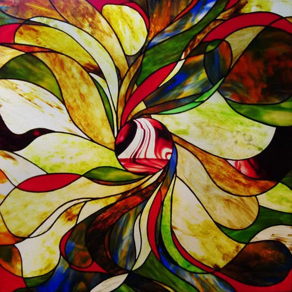 Custom Size Matte Window Film, Stained Glass, Decorative UV Window Sticker, Privacy Frosted Static Cling, Decal for Glass