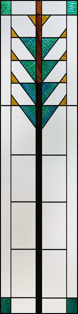 Frosted Stained Glass Window Film, Church Static Cling,Privacy Retro Door Sticker,Kitchen, Office, Home Decor, Customized