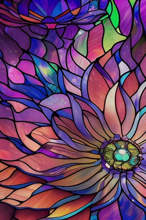 Stained Glass Film Window Sticker Static Cling  Remove Flower Rose Home Decoration for Windows,Custom designs welcom