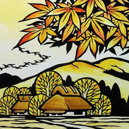 Stained Glass Window Film Frosted Glass Sticker Forest Customized Cartoon House Castle For Kids Room Door Home Decor